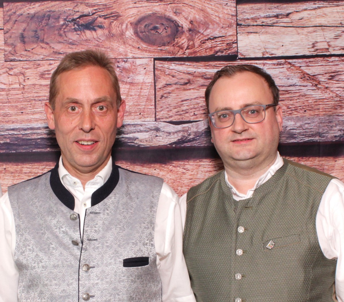(v. l.) MdB Hans Koller und MdL Stefan Meyer